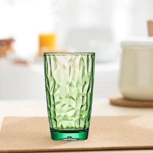 Vasos Acrílicos De 10 Onzas, Juego De 8 Vasos De Plástico, V