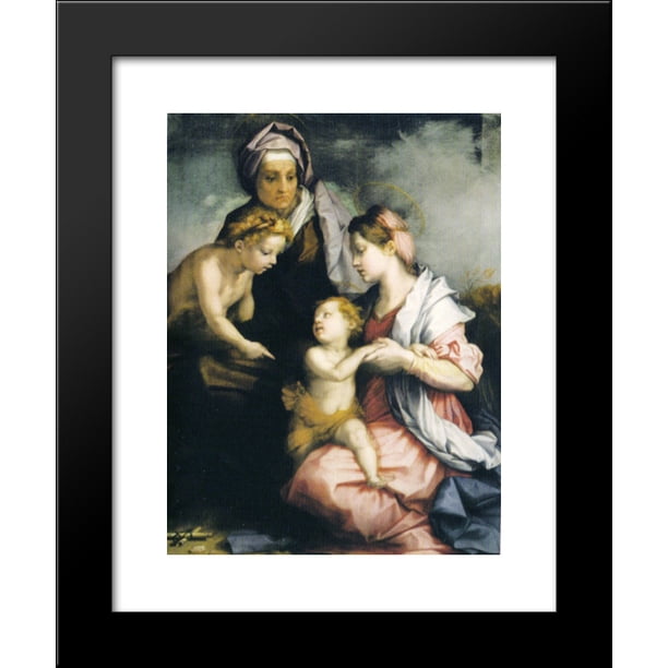 Madonna and Child with St. Elizabeth and St. John the Baptist 20x24 ...