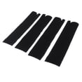thumbnail image 2 of 2 pares de calcetines sueltoparador de de del pie desodorización absorbente de sudor para calzado , Versión negra + espesante Colcomx Calcetines flip-flop de 2 dedos, 2 of 8