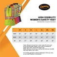 thumbnail image 6 of Pioneer Safety Vest for Women with Pockets - Hi-Vis Reflective Tape - for Construction - Pink, 6 of 8