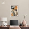 thumbnail image 3 of Ricole 2 Canvas Midcentury Abstract Wall Art by Art Remedy, White Frame, 16" x 24", 3 of 7