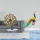 thumbnail image 2 of Escultura de pavo majestuosa para pared, placa colgante rústica 3D, adorno decorativo para jardín, oficina, sala de estar y patio., 2 of 8