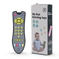 thumbnail image 1 of Juguete de aprendizaje de inglés, juguete de control remoto de TV, juguete de simulación de control remoto de TV, juguete de control remoto construido para el futuro, 1 of 8