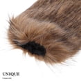 thumbnail image 3 of unbranded 1Par Accesorio Vikingo De Sintética Para Cosplay Y Fiestas De Color Café, 3 of 7