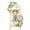 LightYellow, variant on Arch Covers, Sunflower Pig Arch Covers Stretchy Backdrop 4'x1.65', Summer Eucalyptus Yellow Lace Spandex Fitted Round Top Chiara Arches Backdrop Cover for Wedding Party Birthday Banquet