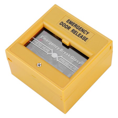 WALFRONT Fire Emergency Exit Alarm Button Release Security Glass Break ...