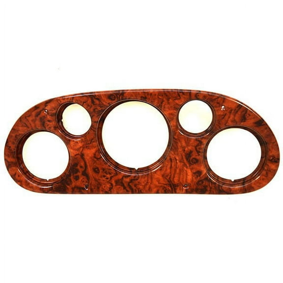 Rinker Boat Gauge Panel Blank | Woodgrain 18 x 6 7/8 Inch