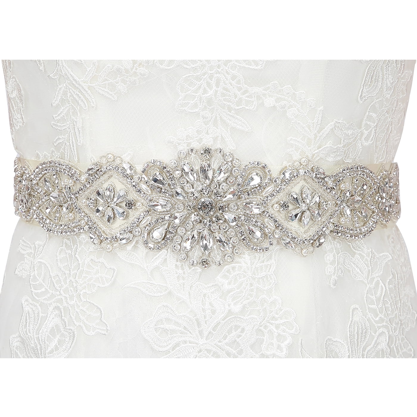 Rhinestone Wedding Dress Belts
