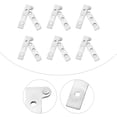 thumbnail image 2 of EeaseCA 6pcs Door Window Hinges Rotating Hidden Hinges Stainless Steel Hinges for Home, 2 of 8