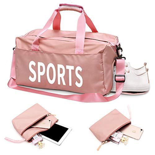 Sports Gym Bag with Shoes Compartment and Wet Pocket Travel Duffle Bag 