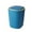 Blue, variant on Chmadoxn Silent Opening and Closing Lid Trash Can Bathroom Bedroom Office Dormitory Small Space Living Trash Recycling Bin