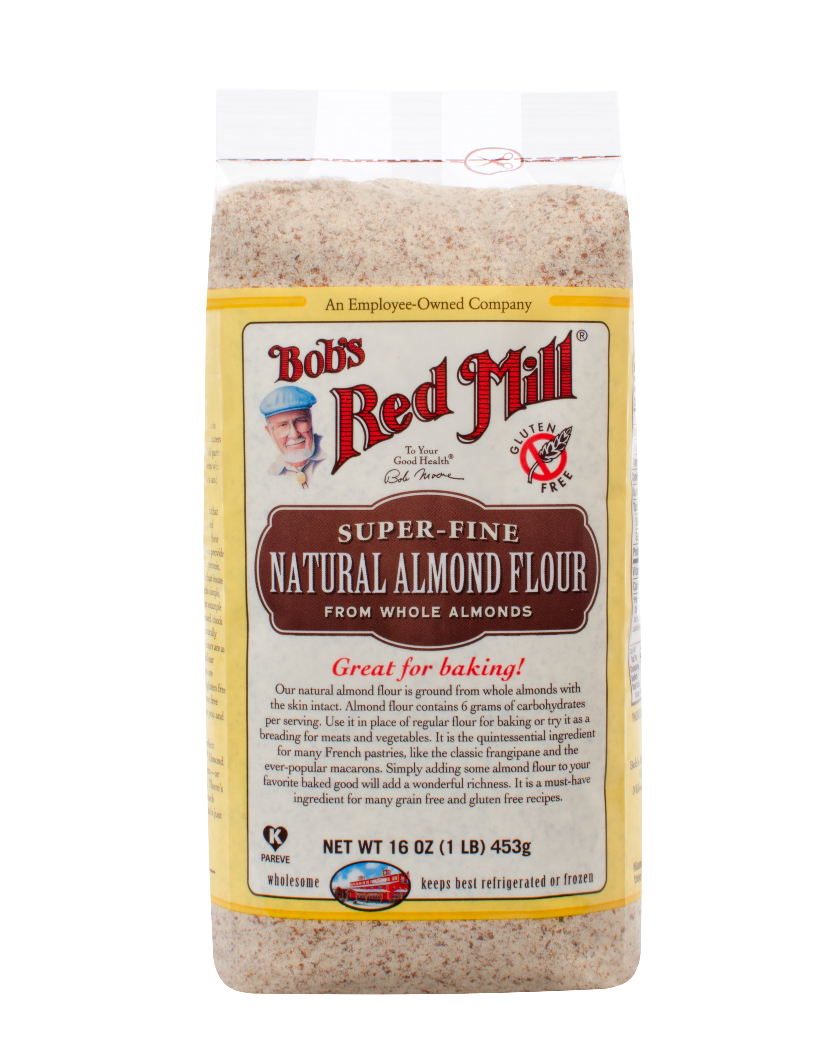 Bob S Red Mill Natural Almond Flour 16 Oz Walmart Com Walmart Com