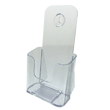Racing Brochure - Literature Holder, Brochure Size, Clear, 7 3/4
