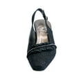thumbnail image 2 of FLORAL Bloom Chaussures Larges Falbala avec Strass pour Femmes, 2 of 6
