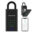 thumbnail image 1 of Boîte de Verrouillage Intelligente avec Empreinte Digitale, Application Bluetooth eLinksmart, Clé Électronique Sécuritaire avec Code Numérique, Résistante aux Intempéries pour Montage Mural/porte Extérieur - Grande Capacité, 1 of 9
