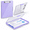 Light Purple, variant on Light Purple Heavy Duty 8.5x11 Storage Clipboard Side Opening Folder For Office Supplies