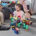 thumbnail image 2 of PicassoTiles 70 Piece Marble Run Race Track Azulejos magneti PicassoTiles PicassoTiles, 2 of 2