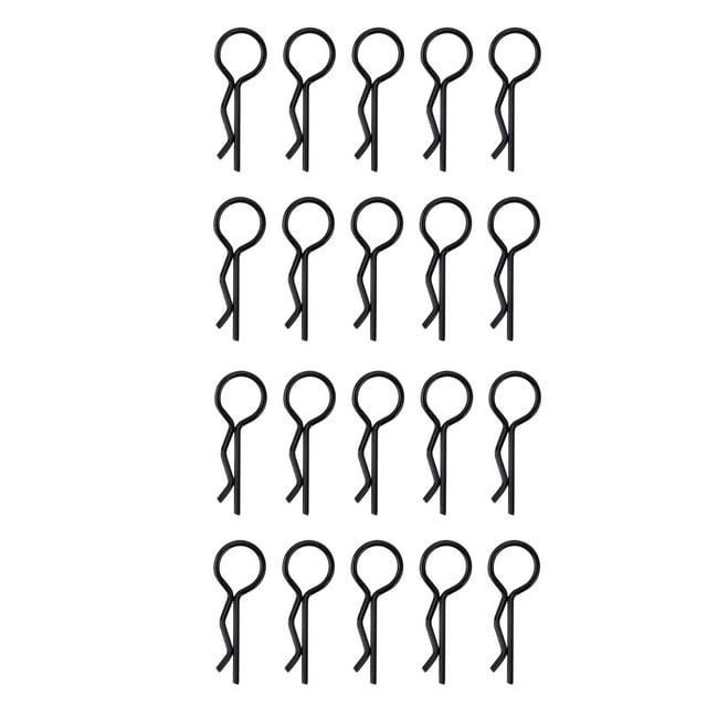 20 / Juego de pasadores de clips de cuerpo universales para 1: 6 1: Zulema Clips de cuerpo RC