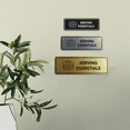 thumbnail image 3 of Signs ByLITA Standard Serving Essentials Door or Wall Sign Easy Installation | Durable Construction | Kitchen Essentials | Hygiene | AirBnB Signs Sign (Ivory/Dark Brown) - Medium, 3 of 7