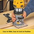 thumbnail image 6 of Router Edge Guide for Fixed Base Compact Router (DNP618), Straight Edge Guide for Quickly Attached to Router Fixed Base, 6 of 8