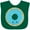 Green, variant on Inktastic Blue Donut Boys or Girls Baby Bib