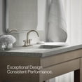 thumbnail image 4 of Kohler K-28124-4 Venza 1.2 GPM Centerset Bathroom Faucet - Nickel, 4 of 9
