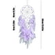 thumbnail image 3 of Dreamcatcher With Natural Crystals Wall Decorations With Feathers Are Ideal For Bedrooms Living Rooms Office Decorations And As A Spiritual Gift, 3 of 6