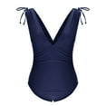 thumbnail image 5 of Summer Deals One Piece Swimsuit for Women Tummy Control with Chest Cushion No Underwire Full Coverage Sexy Deep V-Neck Swimwear Bikini for Women Beach Fashion, 5 of 7