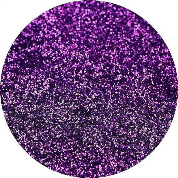 Violet Fine Glitter in Jar - 4 Oz Glitter for Crafts - Glitter for Slime - Face Glitter - Candle Glitter - Body Glitter