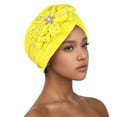 thumbnail image 1 of Women Hat Ruffle Cancer Chemo Turban Wrap Cap Scarf Shawl Rabbit Hats Men Snow Bonnet Hat Winter Men Mad Hat Heated Work Hat Mens Wool Hats Winter Mens Hats for Winter Clementine Hat Mens Cold Weather, 1 of 2