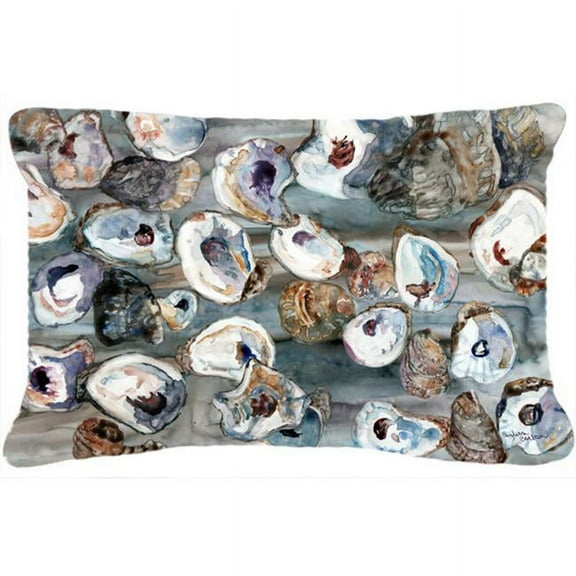 Bunch Of Oysters Canvas Fabric Decorative Pillow