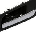 thumbnail image 3 of KarParts360 For Chevy Silverado 1500 2007-2013 Interior Door Handle Passenger Side | Front | Ebony | Plastic | Linkage And Screws Attachment | Parallelogram Shape | 41.4 Millimeters Thickness, 3 of 4