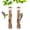 Antique Copper, variant on XYADX Wild Bird Feeders for Outdoors Hanging, Metal Tube Feeder, 6 Feeding Ports, Copper - 1 Pack