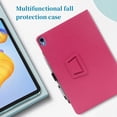 thumbnail image 5 of Fancing Case for Walmart Onn 8 inch 2024 Tablet,PU Leather Folio Folding Stand Protective Cover with Pencil Holder&Wrist Strap Case for Walmart Onn 8 (Model:100135923) 2024 Released(Blue+Pink), 5 of 9