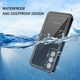 thumbnail image 4 of Waterproof Phone Case for Samsung Galaxy S22 with Built-in Screen Protector, Full Body Protection Military Grade Drop Proof Shockproof Dustproof Rugged Cover for Samsung Galaxy S22, Black, 4 of 10
