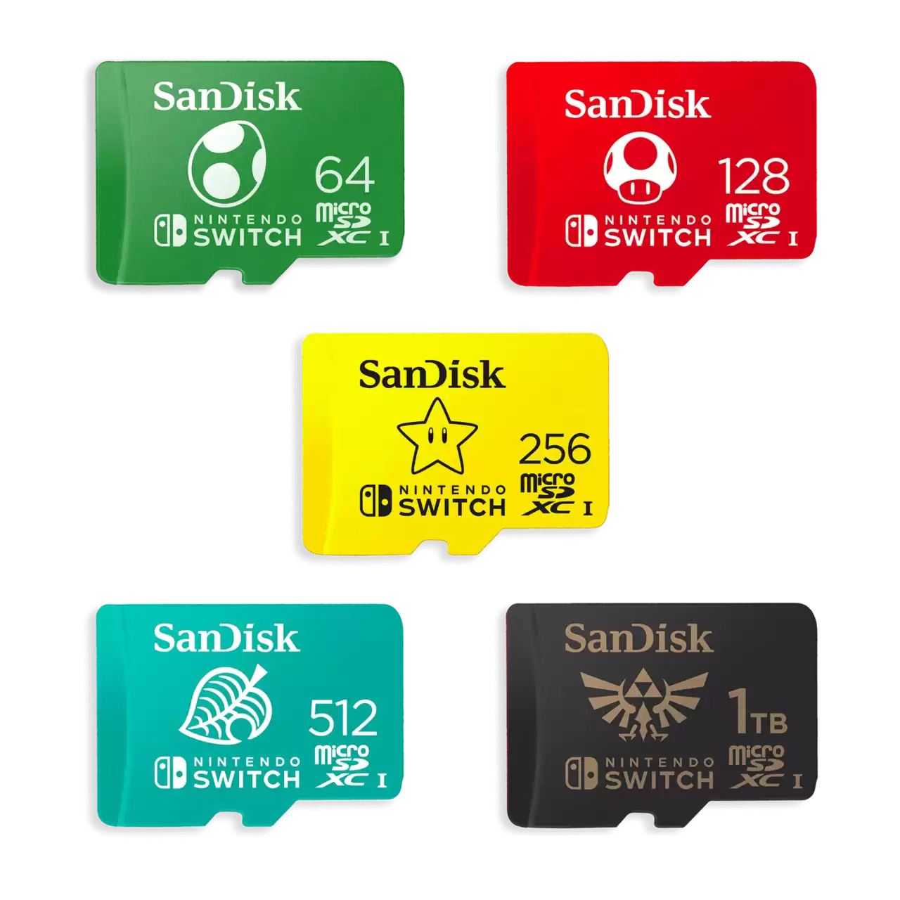 SanDisk 512GB microSDXC UHS-I Memory Card for Nintendo Switch  SDSQXAO-512G-ANCZN - Best Buy