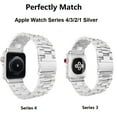thumbnail image 5 of Apple Watch Band 38mm/40mm Stainless Steel Milanese Loop Bracelet for Series 4 3 2 1 Sport Edition - Silver, 5 of 6
