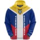 thumbnail image 3 of Sudadera con capucha con estampado 3D de la bandera de Colombia y emblema nacional, sudadera con capucha con estampado de flor de hibisco, ropa para hombre, chándal de manga larga, sudaderas con capuc, 3 of 5