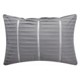 thumbnail image 4 of Nanshing Tessa Microfiber 6-Piece Bedding Comforter Set with BONUS Pillows, King, Grey, 4 of 8
