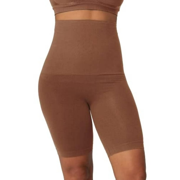 High Waisted Body Shaper Shorts Shapewear For Women Tummy Control Thigh  Slimming Technology, Chocolate, 4xl 