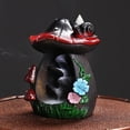 thumbnail image 3 of 1pc Resin Waterfall Incense Burner Halloween Pumpkin Backflow Incense Burner Home Decor Home Aromatherapy Boy Gifts (Without Incense ), 3 of 8