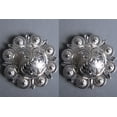 thumbnail image 3 of 32 Pcs 2 In. Western Nickle Plated Berry Conchos Hilason, 3 of 5
