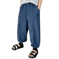 thumbnail image 1 of Jeans Amples pour Garçons Style Décontracté de Rue Jambes Larges Hip Hop Jeans Amples, 1 of 6