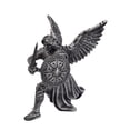 thumbnail image 2 of Figura decorativa de ángel guerrero de estilo retro europeo, estatua de ángel para decoración de escritorio, vitrina, librería, aniversario u oficina. Plata, 2 of 8