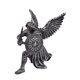 thumbnail image 2 of Figura de ángel guerrero, escultura creativa para regalar en la estantería del dormitorio o vitrina. Plata, 2 of 9