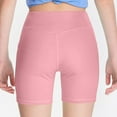 thumbnail image 3 of OGLCCG Girls' Athletic Biker Shorts with Pockets Kids Dance Yoga Running Volleyball Workout Shorts High Waist Dance Shorts 4-15 Years, 3 of 5