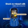 thumbnail image 6 of Dual SIM Elderly Unlocked Cell Phone 1.8" Screen Big Button Car Shape Emergency Mobile Phone for Children Seniors Blue, 6 of 9