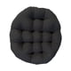 thumbnail image 1 of Cojín para silla de oficina, cojín grueso de mimbre para silla colgante, cojín para asiento de patio negro, 1 of 8