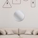 thumbnail image 2 of Btafrte Calcomanía Placa Espejo Pegatinas Decorativas Pared DIY para Pared Pasillo (15cm Plateado), 2 of 7