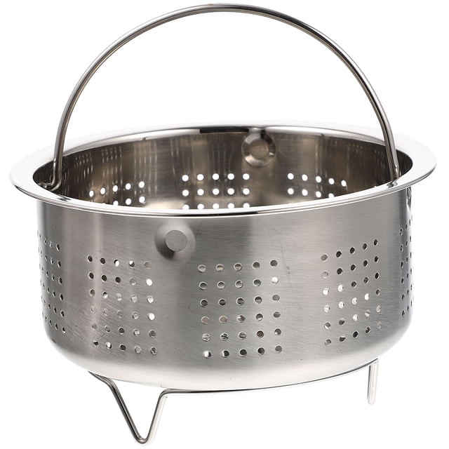 Miangastore Stainless Steel Steaming Rack Quick Steaming 1Set 7X6.9X3.7in